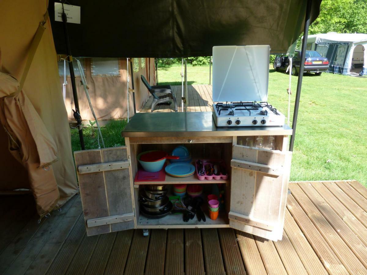 Hotel Safari Tent At Camping Le Roptai Rochefort Exterior foto