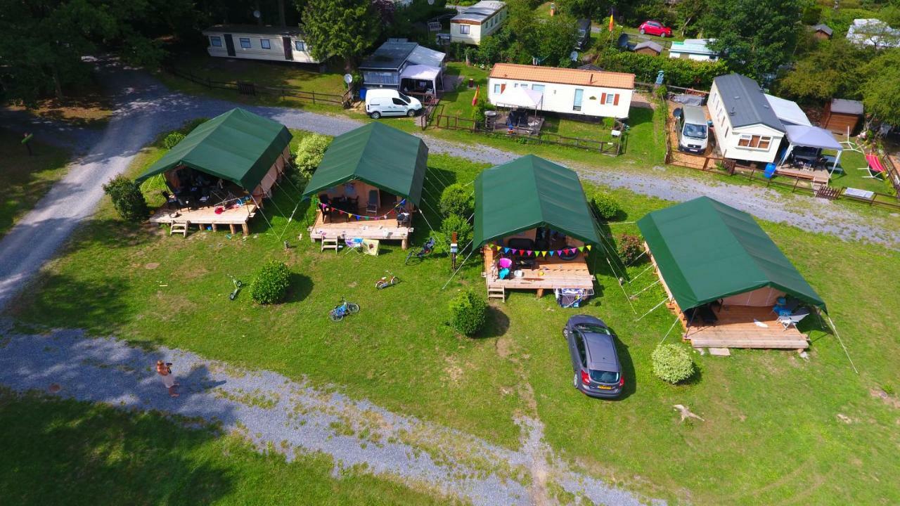 Hotel Safari Tent At Camping Le Roptai Rochefort Exterior foto