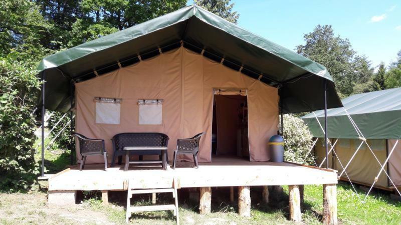Hotel Safari Tent At Camping Le Roptai Rochefort Exterior foto